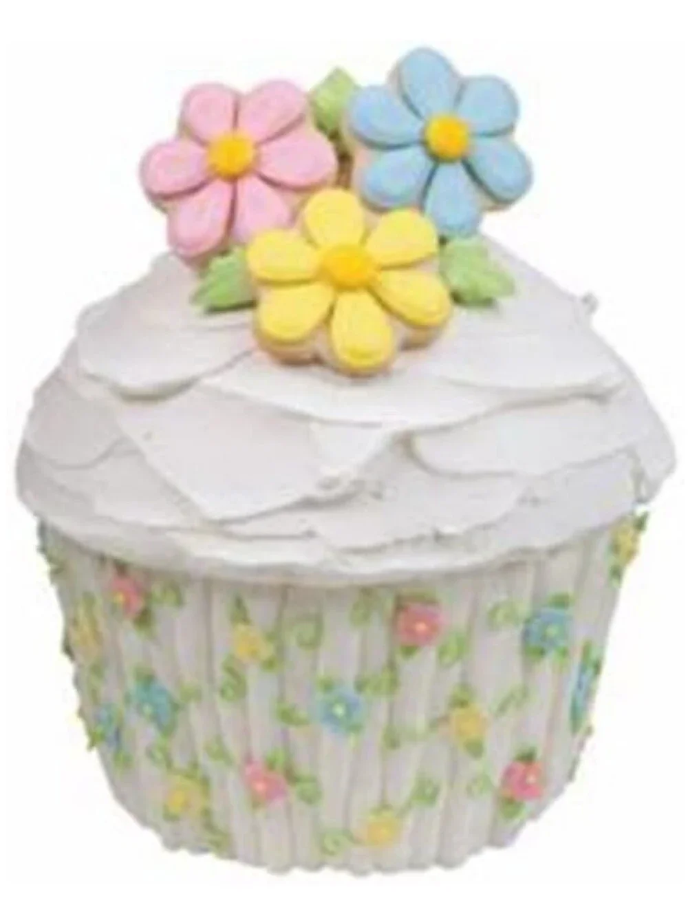 Wilton Gray Giant Cupcake Pan Dual-Design Nonstick 15